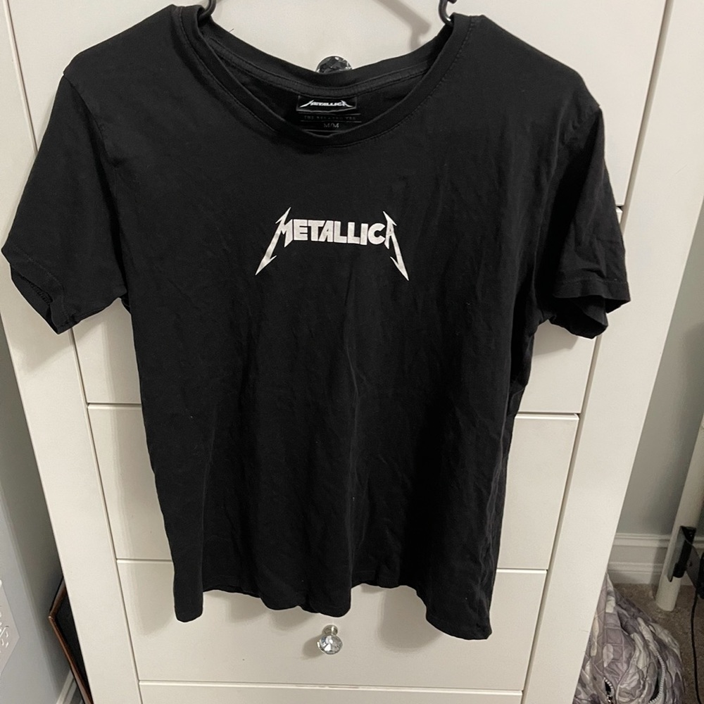 Black Metallic Tshirt